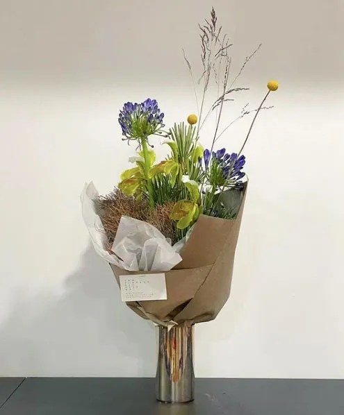 Floral arrangement designed by FDK florists in Brooklyn 