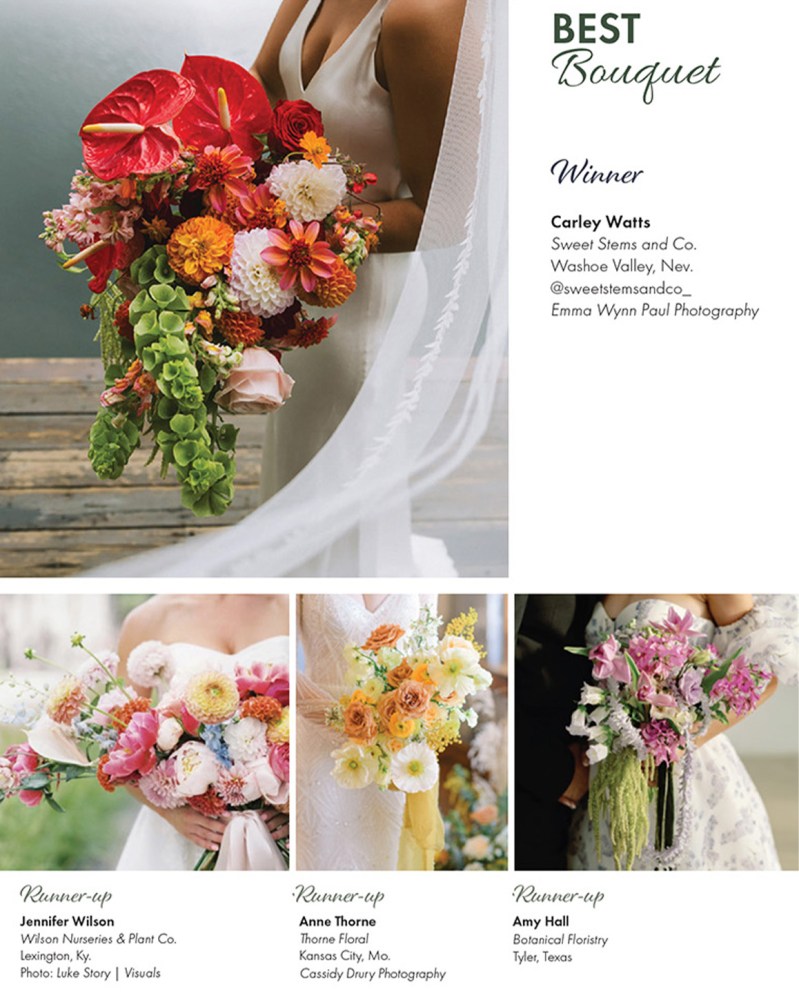 bouquets
