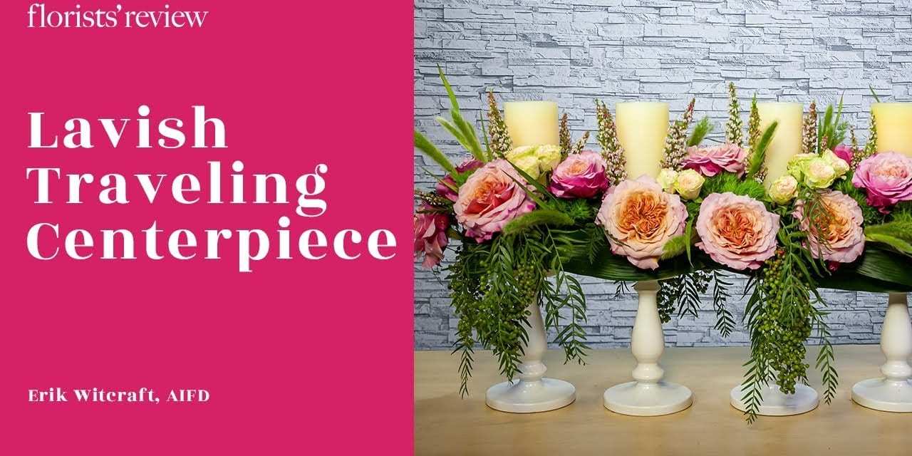 Lavish Traveling Centerpiece
